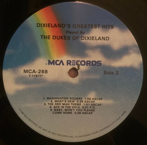 The Dukes Of Dixieland : Dixieland's Greatest Hits (LP, Album, RP)