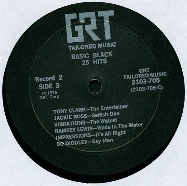 Various : Basic Black 25 Hits (2xLP, Comp)