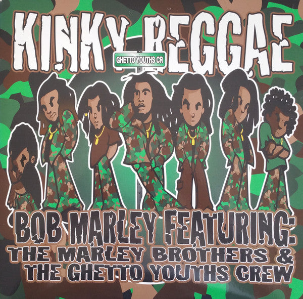 Bob Marley Featuring The Marley Brothers & The Ghetto Youths Crew : Kinky Reggae (12", Maxi)