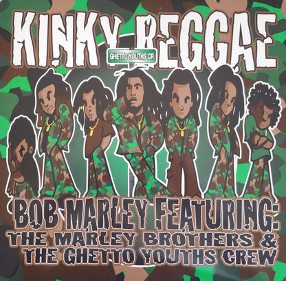 Bob Marley Featuring The Marley Brothers & The Ghetto Youths Crew : Kinky Reggae (12", Maxi)
