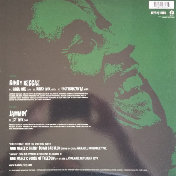 Bob Marley Featuring The Marley Brothers & The Ghetto Youths Crew : Kinky Reggae (12", Maxi)