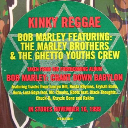 Bob Marley Featuring The Marley Brothers & The Ghetto Youths Crew : Kinky Reggae (12", Maxi)