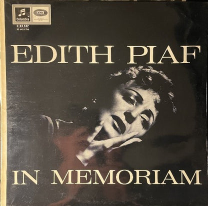 Edith Piaf : In Memoriam (LP, Comp, Mono)