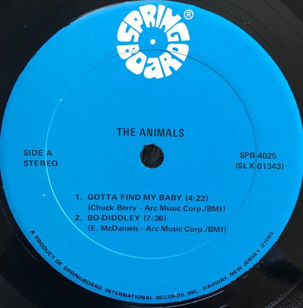 The Animals : Best Of The Animals (LP, Comp)