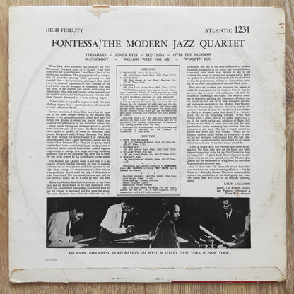 The Modern Jazz Quartet : Fontessa (LP, Album)