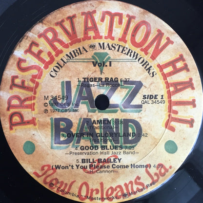 Preservation Hall Jazz Band : New Orleans, Vol. 1 (LP, Album, Quad, Ter)