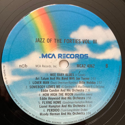 Various : Encyclopedia Of Jazz On Records - Vol. 3 The Forties, Vol. 4 The Fifties (2xLP, Comp, RE)