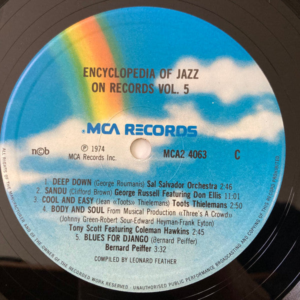 Various : Encyclopedia Of Jazz On Records - Vol. 5 (2xLP, Comp, RE)