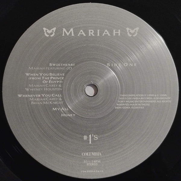 Mariah Carey : #1's (2xLP, RSD, Comp, Ltd, RE, RM)