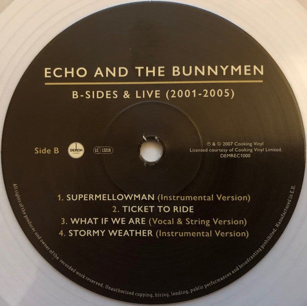 Echo & The Bunnymen : B-sides & Live (2001-2005) (2xLP, RSD, Comp, RE, Cle)