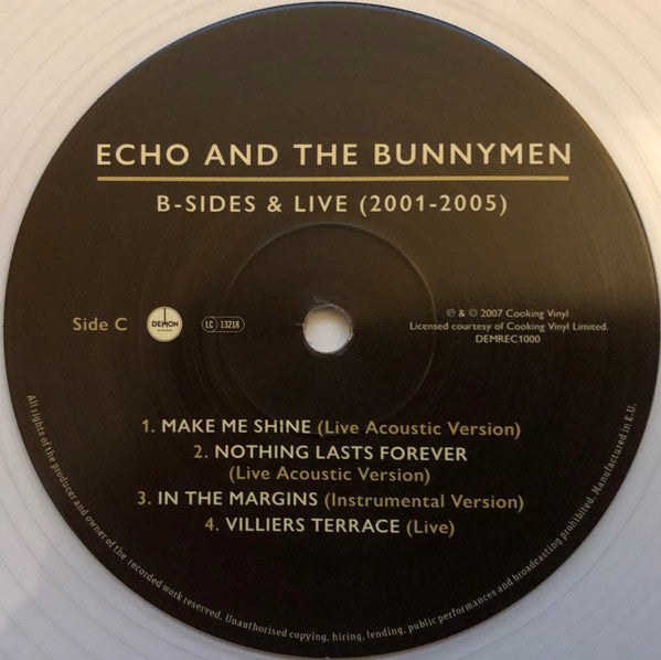 Echo & The Bunnymen : B-sides & Live (2001-2005) (2xLP, RSD, Comp, RE, Cle)