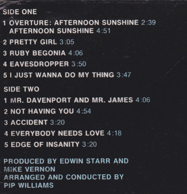 Edwin Starr : Afternoon Sunshine (LP, Album)