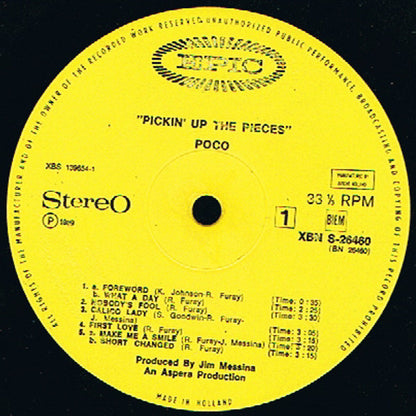 Poco (3) : Pickin' Up The Pieces (LP, Album)