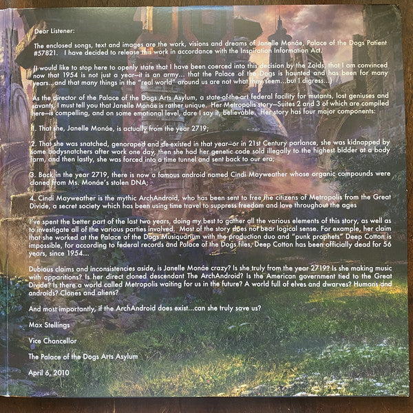 Janelle Monáe : The Archandroid (2xLP, Album, Gat)