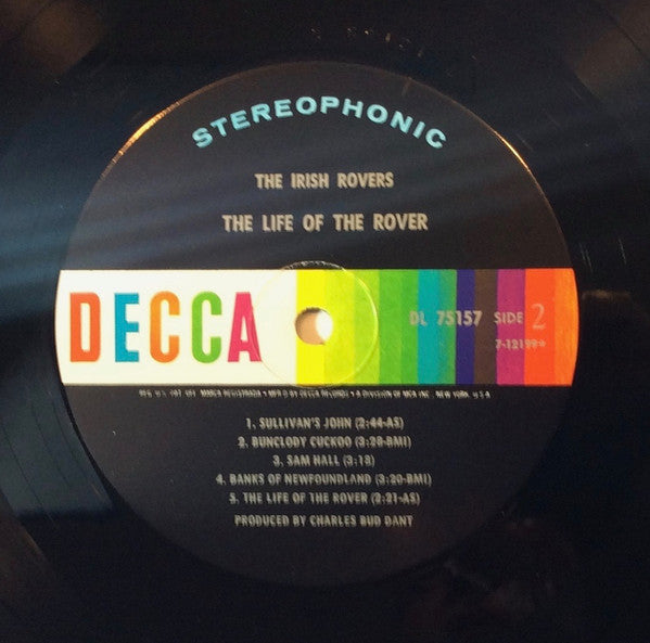 The Irish Rovers : The Life Of The Rover (LP, Album)