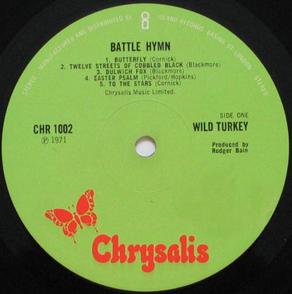 Wild Turkey : Battle Hymn (LP, Album)