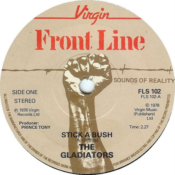 The Gladiators : Stick A Bush (7", Single)