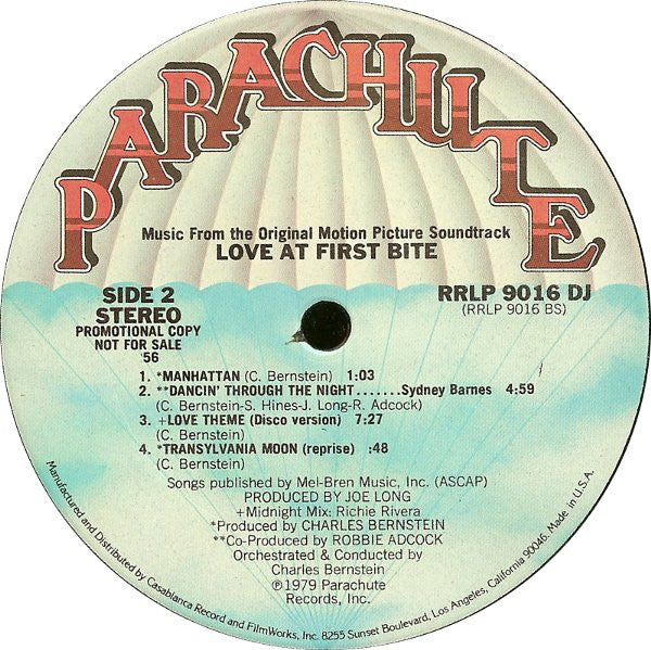 Various : Music From The Original Motion Picture Soundtrack "Love At First Bite" (LP, Promo, 56 )