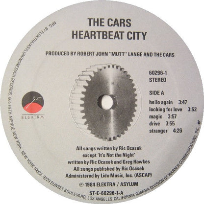 The Cars : Heartbeat City (LP, Album, Spe)