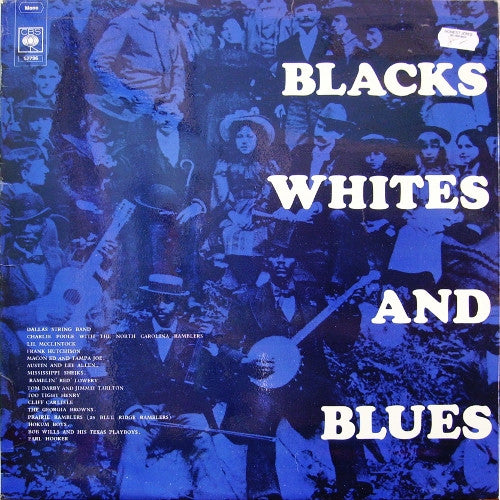 Various : Blacks Whites And Blues (LP, Comp, Mono)