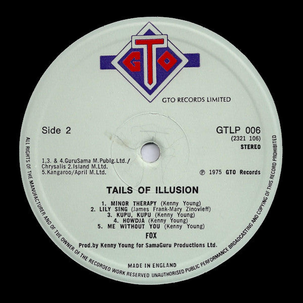 Fox (3) : Tails Of Illusion (LP, Album)