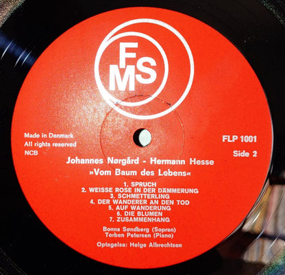 Johannes Nørgaard, Hermann Hesse / Bonna Søndberg, Ove Verner Hansen : Wanderer Im Spätherbst & Vom Baum Des Lebens (LP, Album)