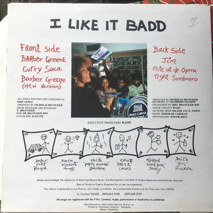 Madd (4) : I Like It Badd (LP, Album)