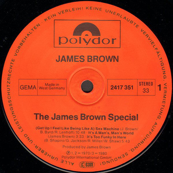 James Brown : The James Brown Special (LP, Comp)