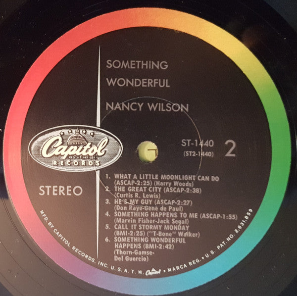 Nancy Wilson : Something Wonderful (LP, Album)