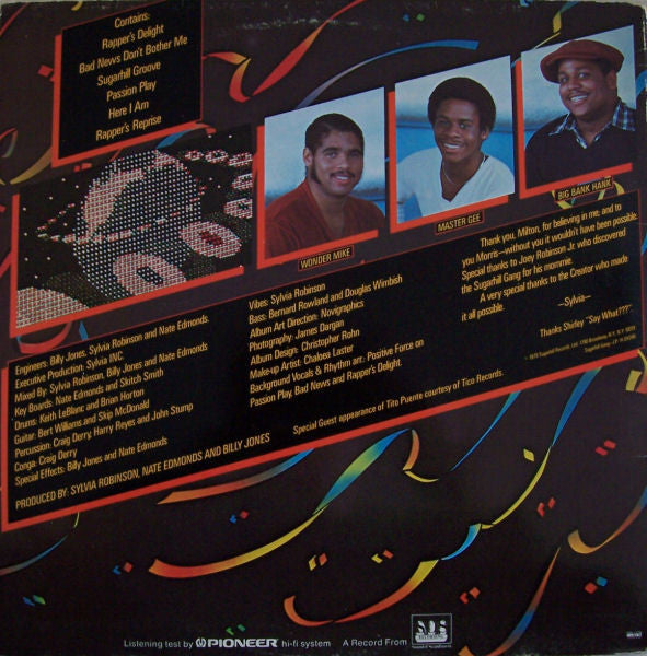 Sugarhill Gang : Sugarhill Gang (LP, Album, Gat)