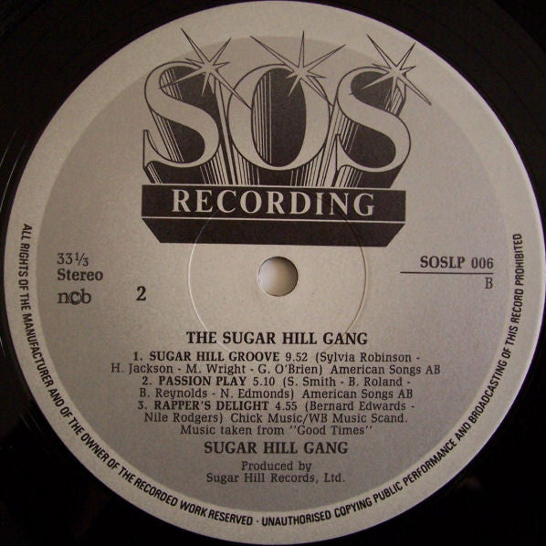 Sugarhill Gang : Sugarhill Gang (LP, Album, Gat)