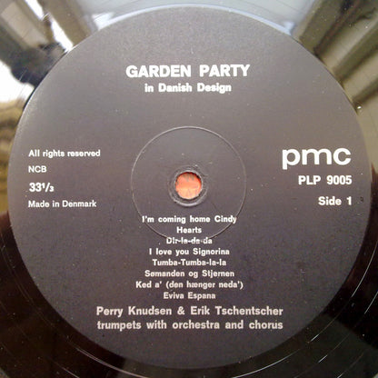 Perry Knudsen & Erik Tschentscher : Garden Party In Danish Design (LP)