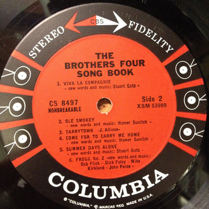 The Brothers Four : The Brothers Four Song Book (LP, Album, Gat)
