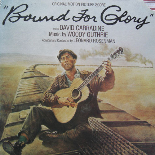 Woody Guthrie, Leonard Rosenman, David Carradine : Bound For Glory - Original Motion Picture Score (LP, Album, Gat)