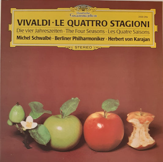 Antonio Vivaldi / Michel Schwalbé • Berliner Philharmoniker • Herbert von Karajan : Le Quattro Stagioni (LP, RP)