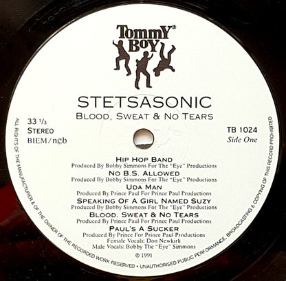 Stetsasonic : Blood, Sweat & No Tears (LP, Album)