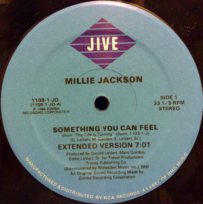 Millie Jackson : Something You Can Feel (12")