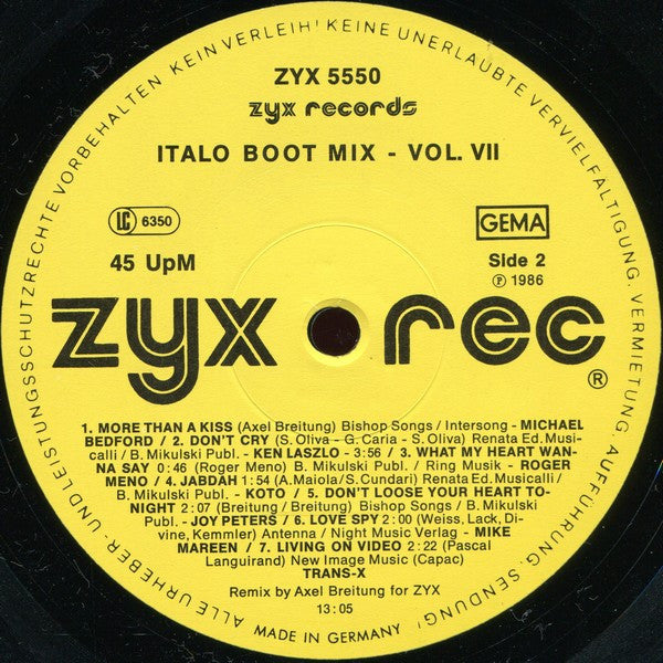 Various : Italo Boot Mix Vol. 7 (12", Maxi, Mixed)