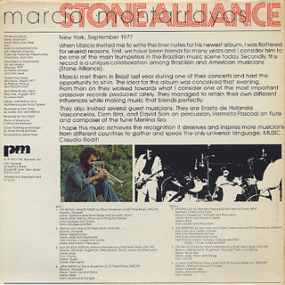 Marcio Montarroyos, Stone Alliance : Marcio Montarroyos / Stone Alliance (LP, Album)