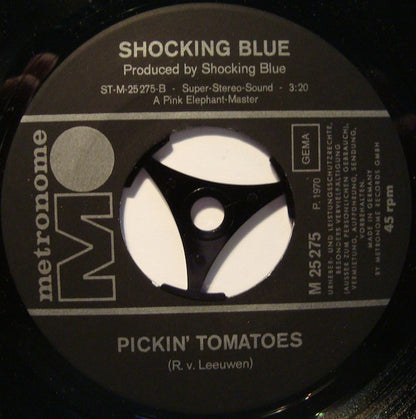 Shocking Blue : Hello Darkness / Pickin' Tomatoes (7", Single)