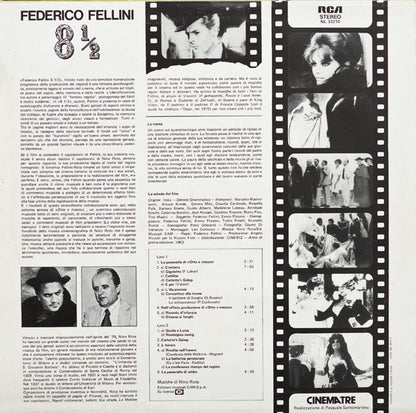 Nino Rota : Fellini 8½ (LP, Album, RE)