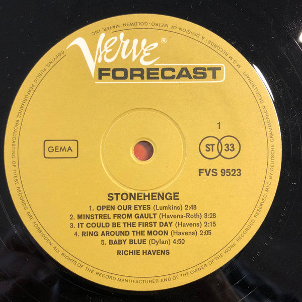 Richie Havens : Stonehenge (LP, Album)