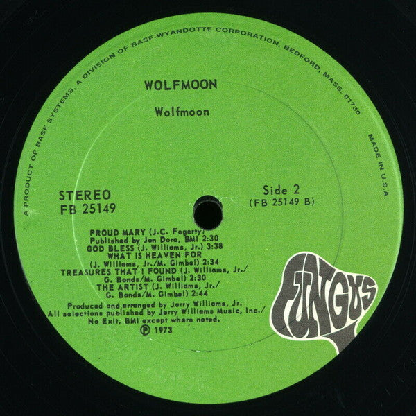 Wolfmoon : Wolfmoon (LP, Album)