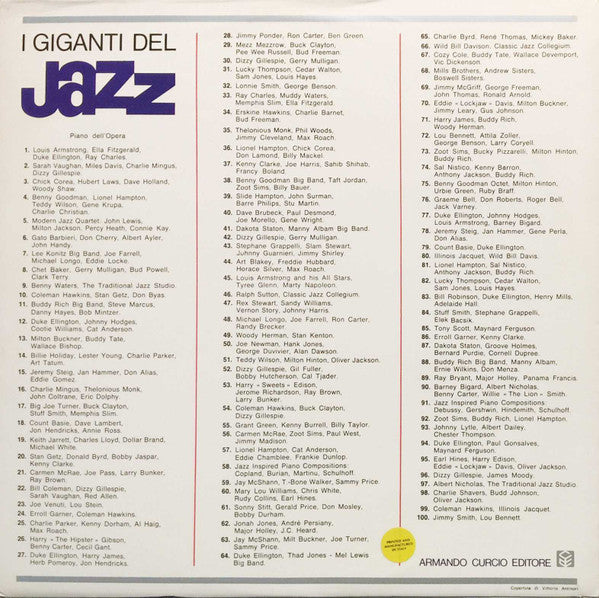 Big Joe Turner, Buck Clayton, Stuff Smith, Memphis Slim : I Giganti Del Jazz Vol. 17 (LP, Comp)