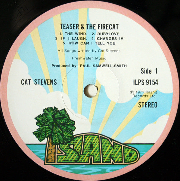 Cat Stevens : Teaser And The Firecat (LP, Album, RP, Gat)