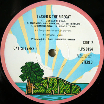 Cat Stevens : Teaser And The Firecat (LP, Album, RP, Gat)