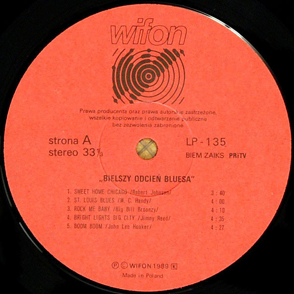 Various : Bielszy Odcień Bluesa (LP, Comp)