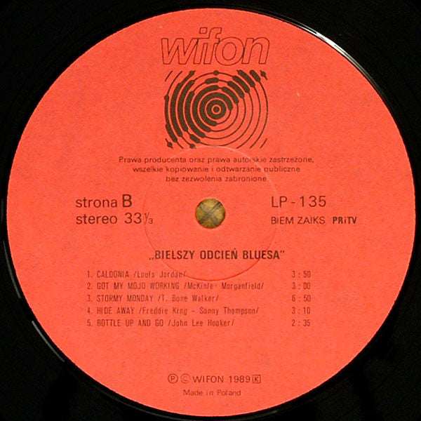 Various : Bielszy Odcień Bluesa (LP, Comp)