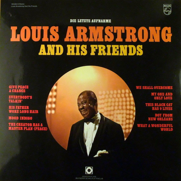 Louis Armstrong : And His Friends (LP, Album, Club, Gat)