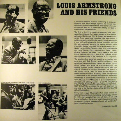 Louis Armstrong : And His Friends (LP, Album, Club, Gat)